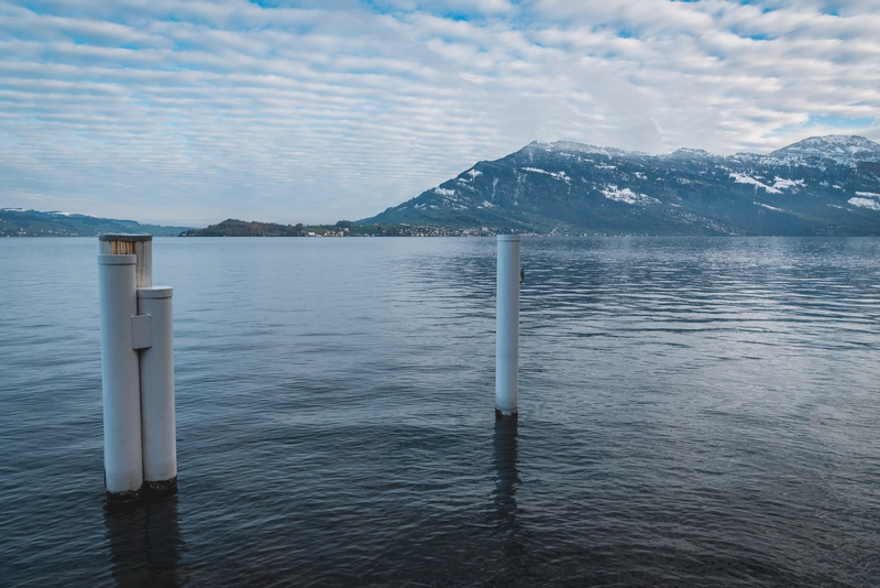 Morning on the Burgenstock Pier