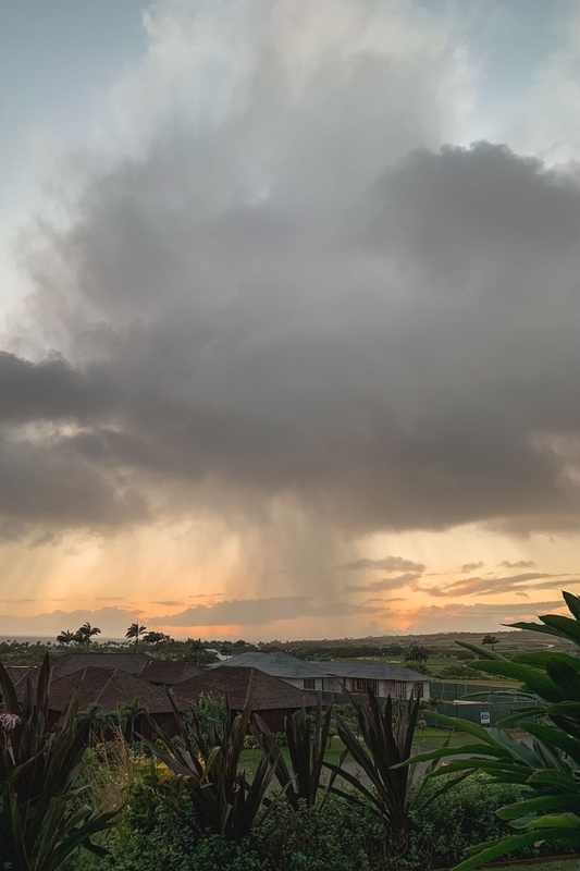 Cumulonimbus Storm Over Tropical Farm
