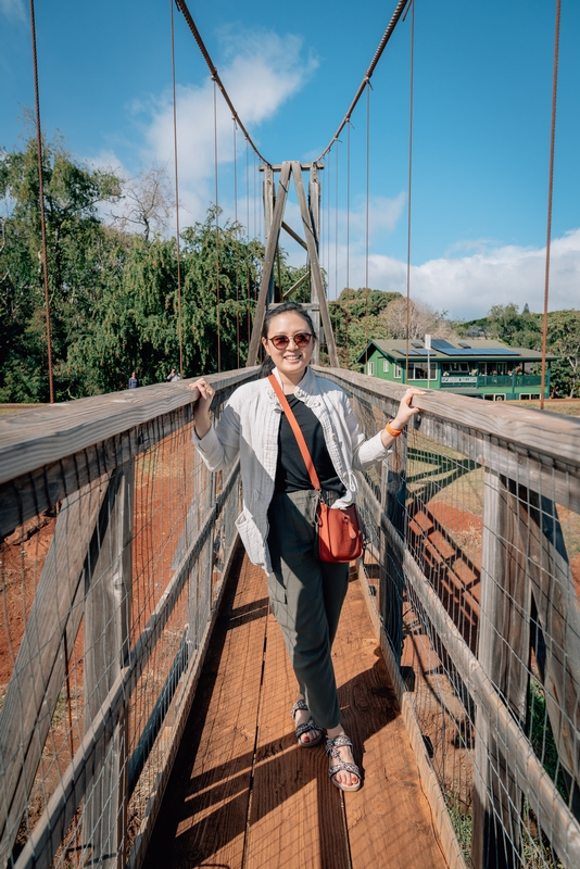 Jessica on the Bridge