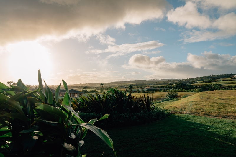 Sunset over Kauai