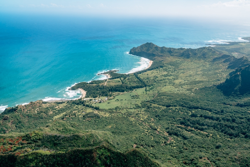 A Helicopter View of the Beach