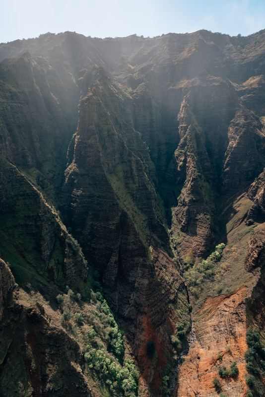 A Misty View of the Canyon Side - Part II