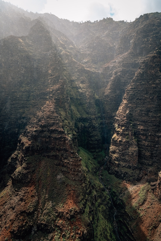 A Misty View of the Canyon Side - Part V