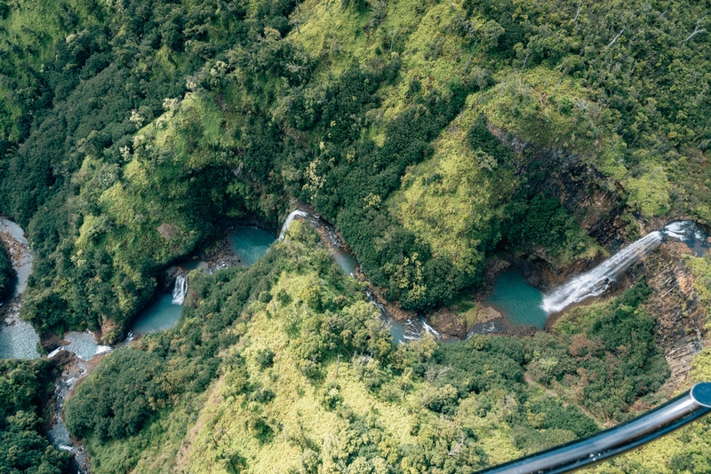 A Sideways View of the Waterfalls