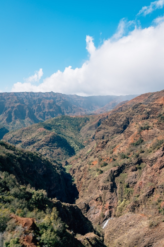 Clouds over Waimea Canyon - Part II