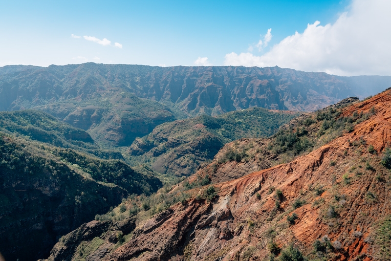 Clouds over Waimea Canyon - Part III