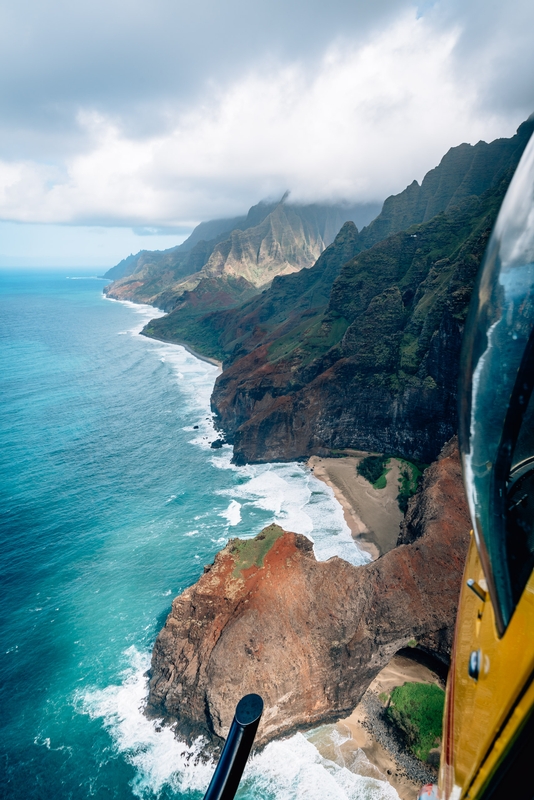 Doors Off over the Napali Coast