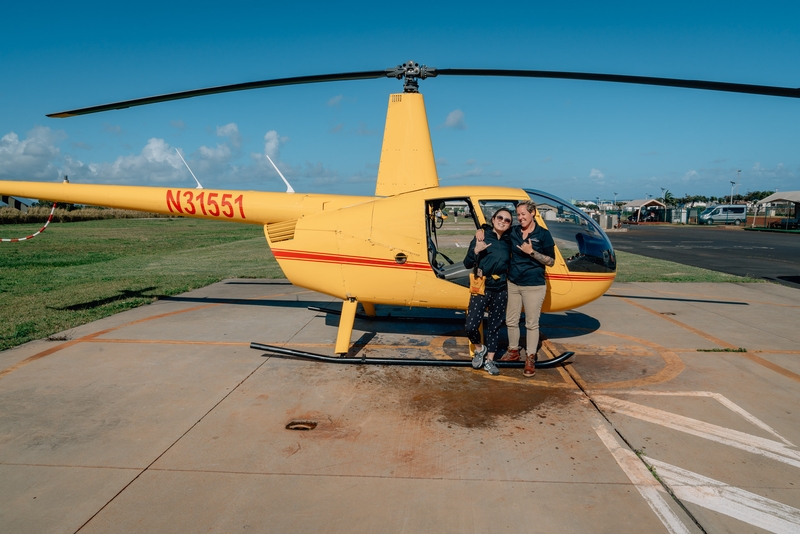 Jessica and our Pilot