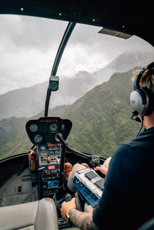 Rain Through the Cockpit