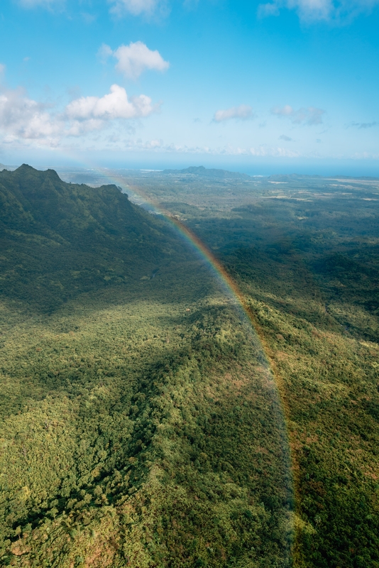 Rainbows over Kauai