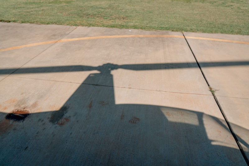 Shadow of a Helicopter