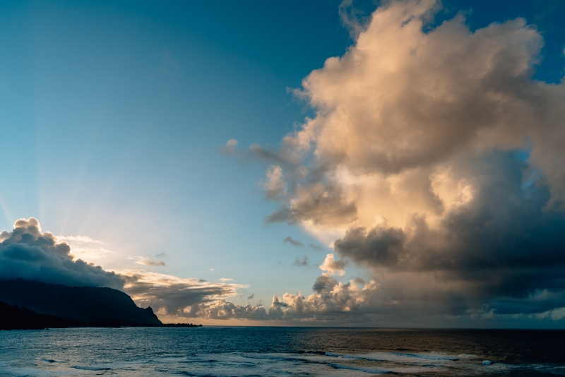 Sunset over Princeville Part III