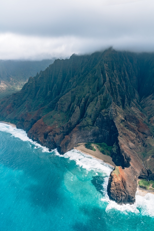 The Napali Coast from Sea