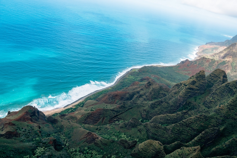 The Napali Coast Looking North