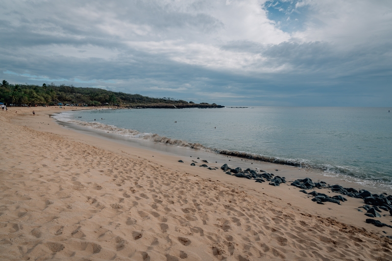 Clouds Descend on Hulopoe Beach