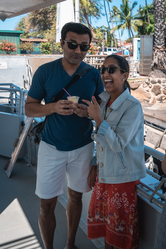 Moki and Ragini Enjoy a Dole Whip