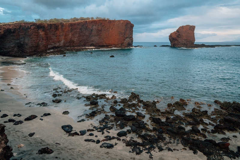 Sweetheart Rock at Dusk