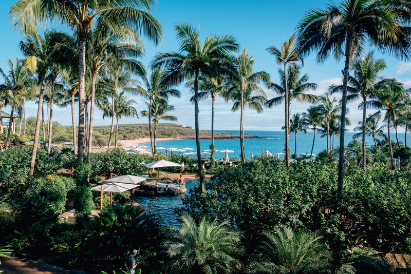 Afternoon at the Four Seasons Lanai