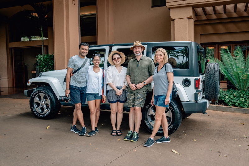 Heading Out in a Jeep on Lanai