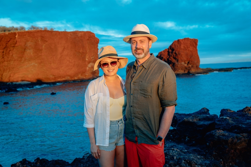 Jessica & Kris at Sweetheart Rock at Sunset Part II