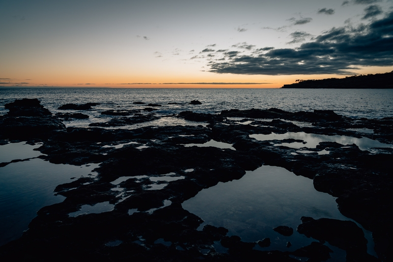 Past Sunset over the Tidepools