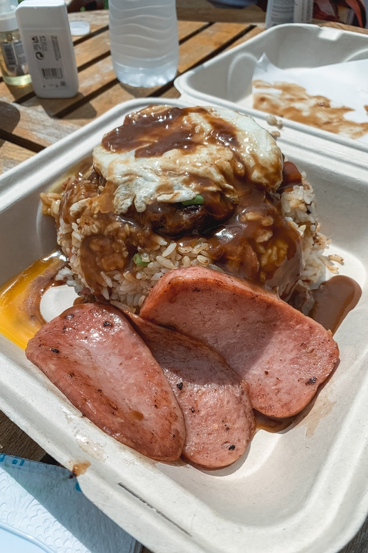 Portuguese Sausage and Rice Plate