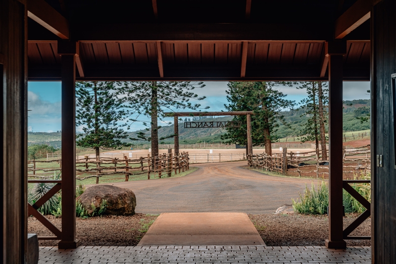 The Entrance to the Lanai Ranch