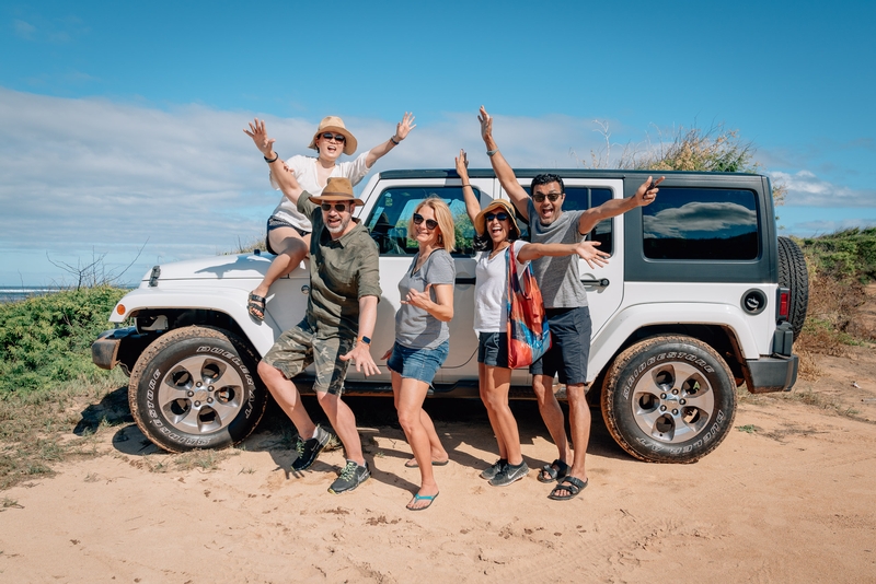 The Group Jeep Photo - Tada PIc