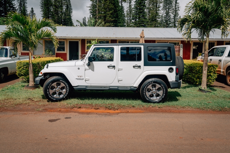 The Jeep Parked for Breakfast