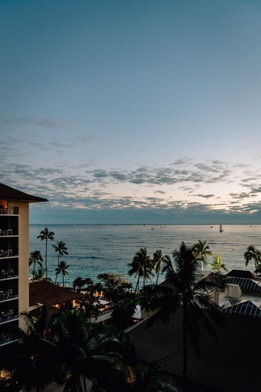 Past Sunset on Waikiki - Tall