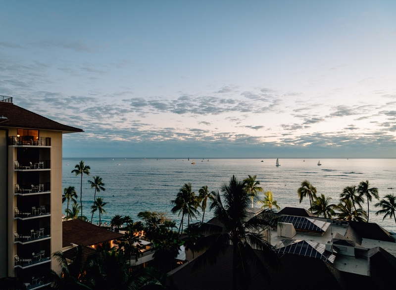 Past Sunset on Waikiki