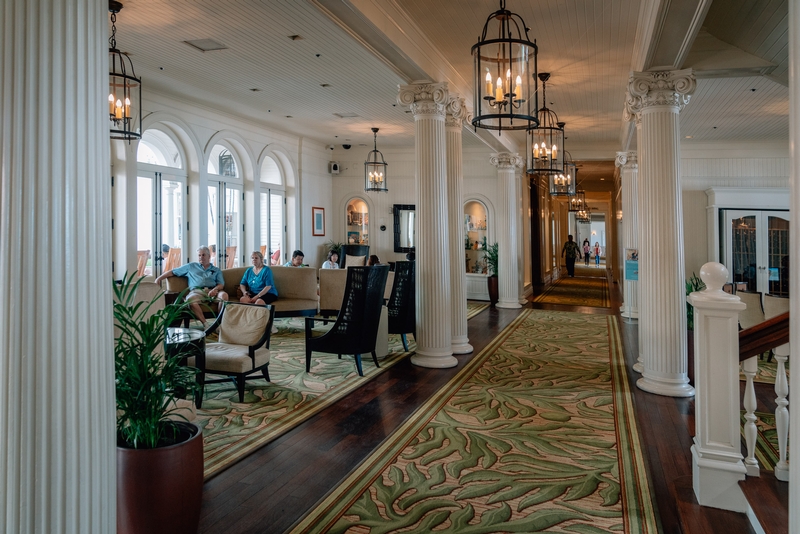 The Lobby of the Moana Surfrider Hotel Part II