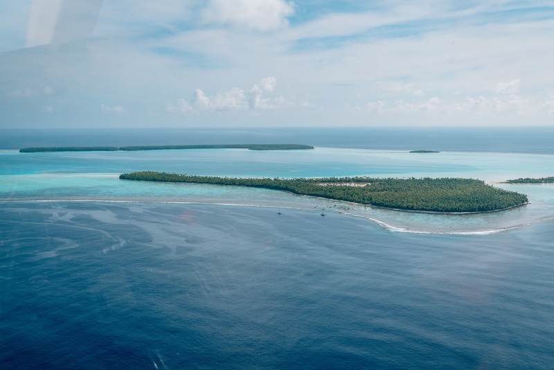 Approaaching Tetiaroa