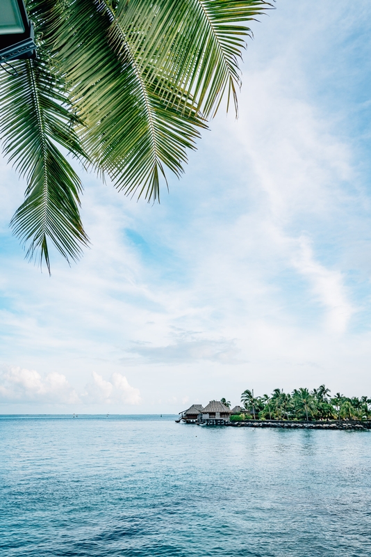 Morning over Tahiti