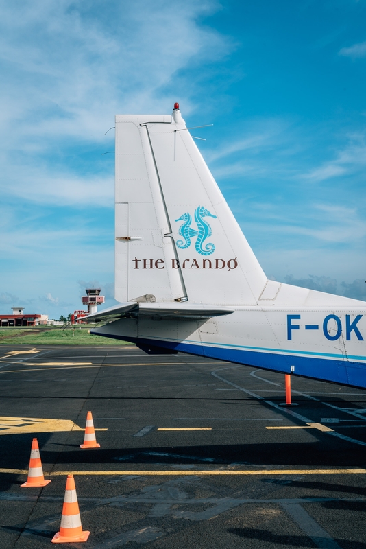 Our Flight to the Brando on Air Tetiaroa