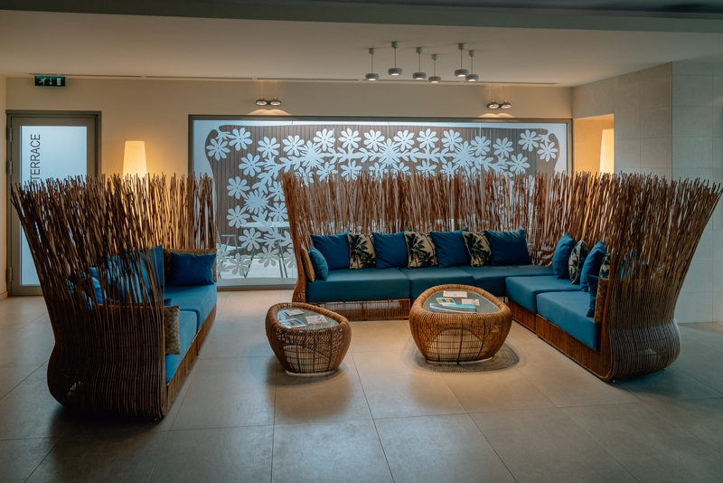 The Lounge at Air Tetiaroa