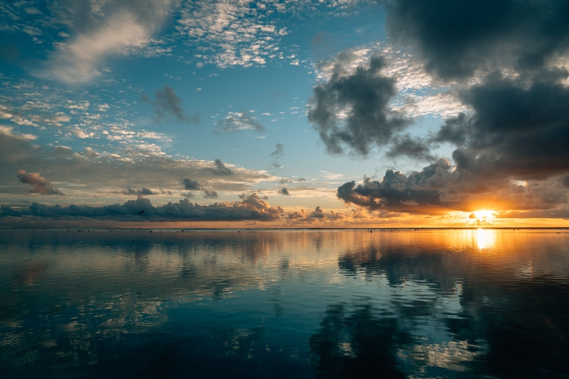 Day 2 Sunset over Tetiaroa