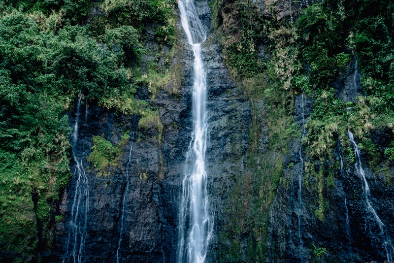 The Tahitian Waterfall Up Close
