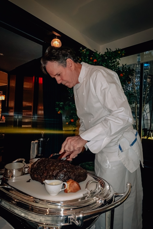 Chef Thomas Keller Serves Excellent Prime Rib