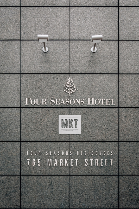 Four Seasons Hotel Facade at Market Street