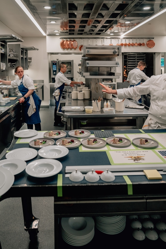 Professional Chefs in Modern Kitchen