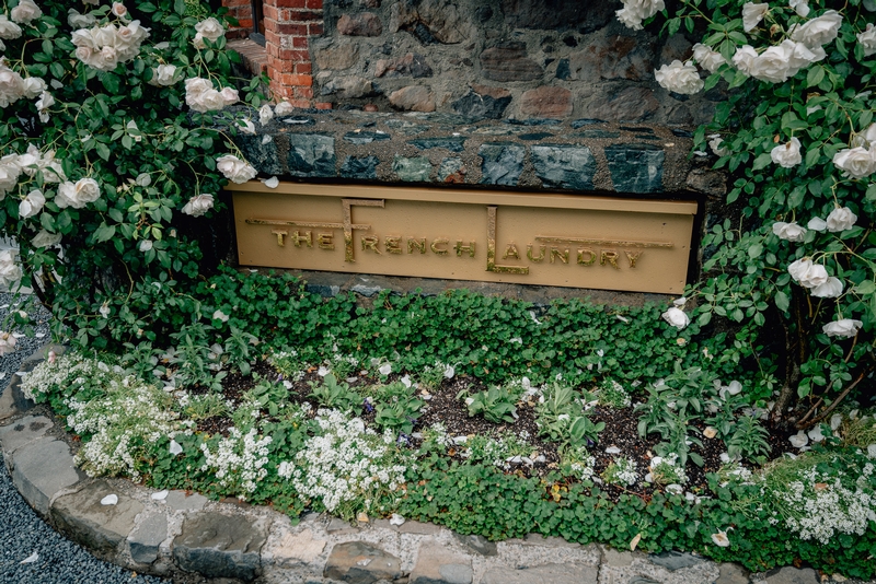 The French Laundry Obscured by Vines