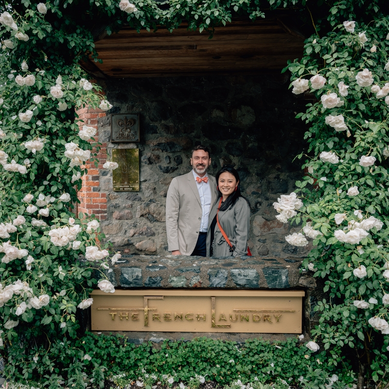 Wedding Portrait At French Laundry
