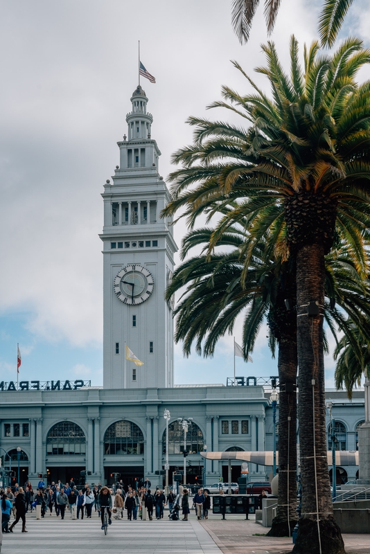 Ferry Building Clock Tower and Plaza