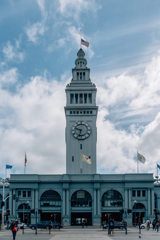 Ferry Building Marketplace Clock Tower