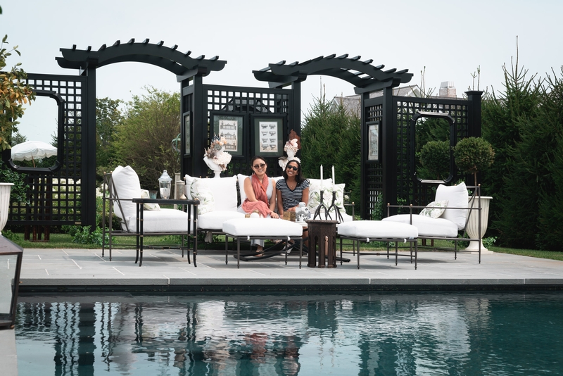 Jessica & Ragini Poolside