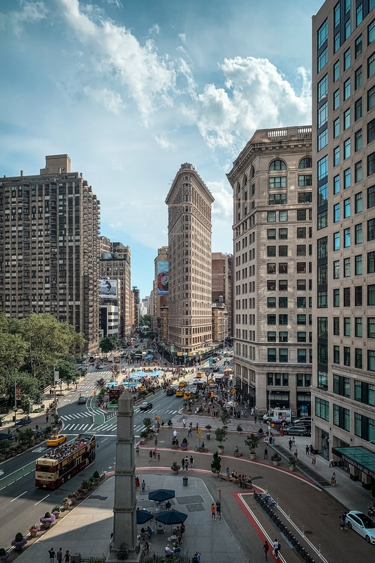 The Flatiron Building from Porcelanosa