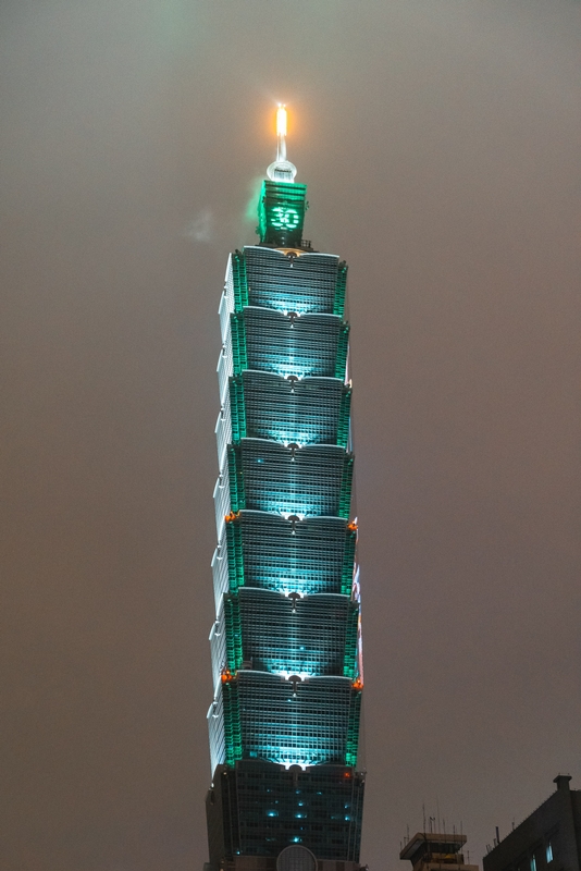 Modern Skyscraper With Golden Spire