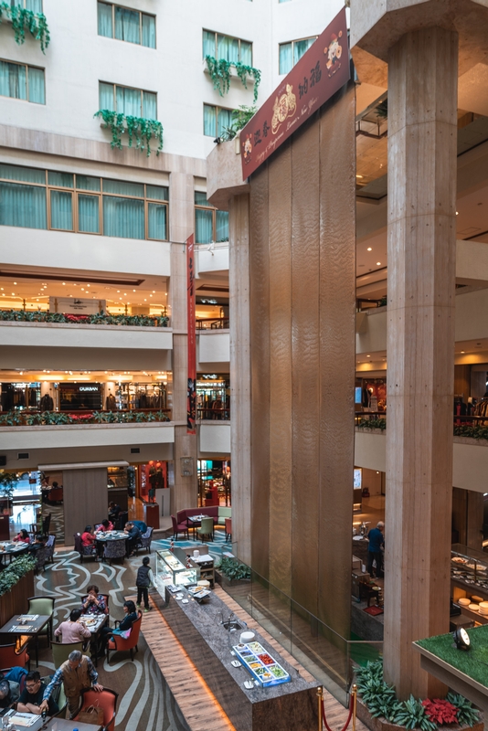 Modern Shopping Mall Interior Atrium