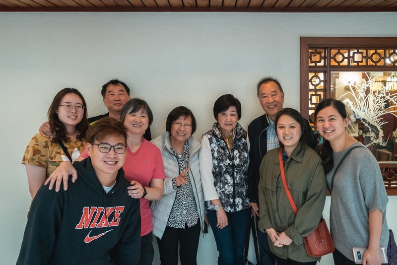 Multi-Generational Family Portrait Indoors
